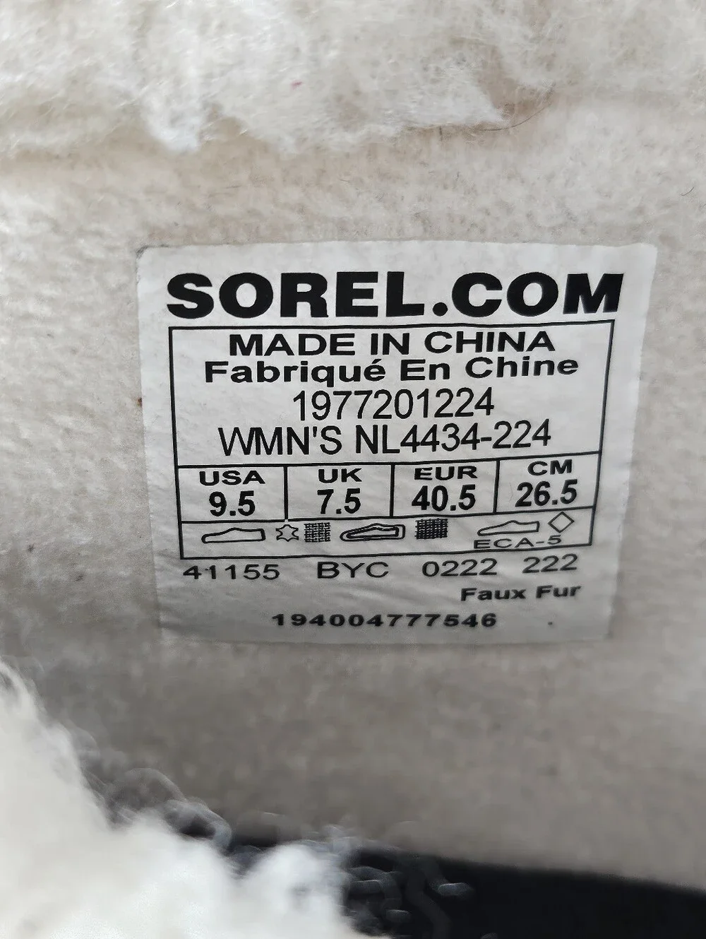 Sorel Out N' About III Conquest Waterproof Suede Faux Fur Lace Up Winter Boot